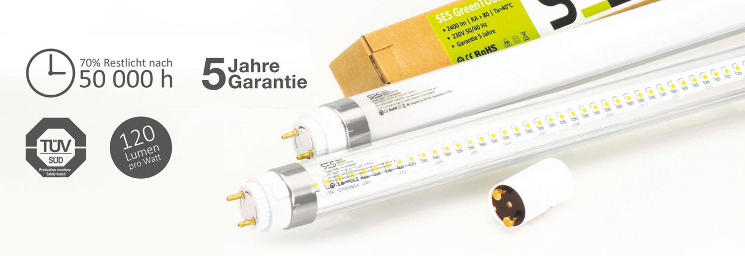 LED Röhren T8 Spezialangebot bei der Swiss Energy Solution AG